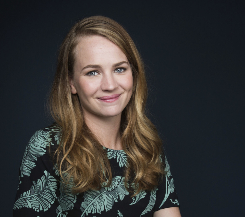 Actress Britt Robertson, star of the Netflix series "Girlboss," says acting in a half-hour comedy was "energy-sucking."