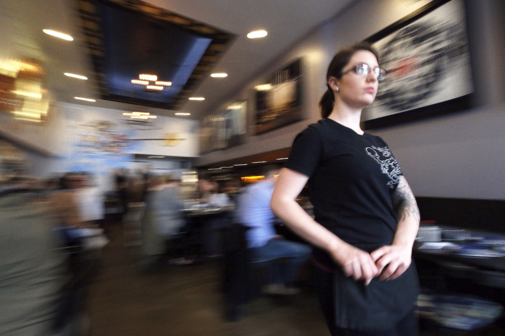 The referendum raising Maine's minimum wage to $12 an hour by 2020 also calls for phasing out the tip credit. By 2024, all restaurant workers would earn the full minimum wage.