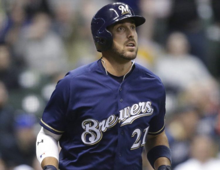 Travis Shaw, now with the Milwaukee Brewers, has more homers and RBI than anyone on the Red Sox – who also are hurting for a healthy third baseman.