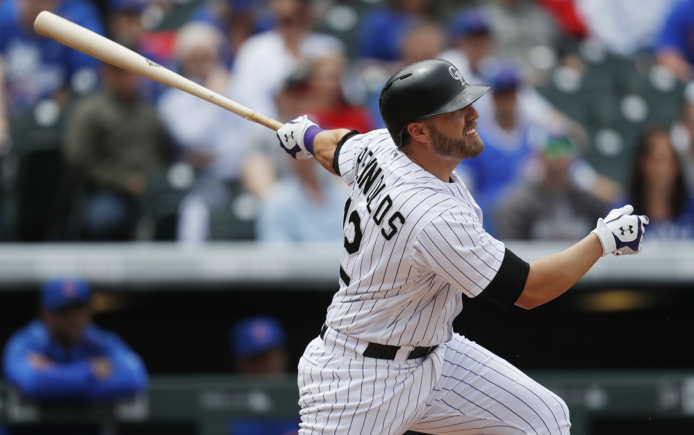 Expected to be a backup, 33-year-old Mark Reynolds has instead become a key contributor to the Rockies' lineup after filling in because of an injury.