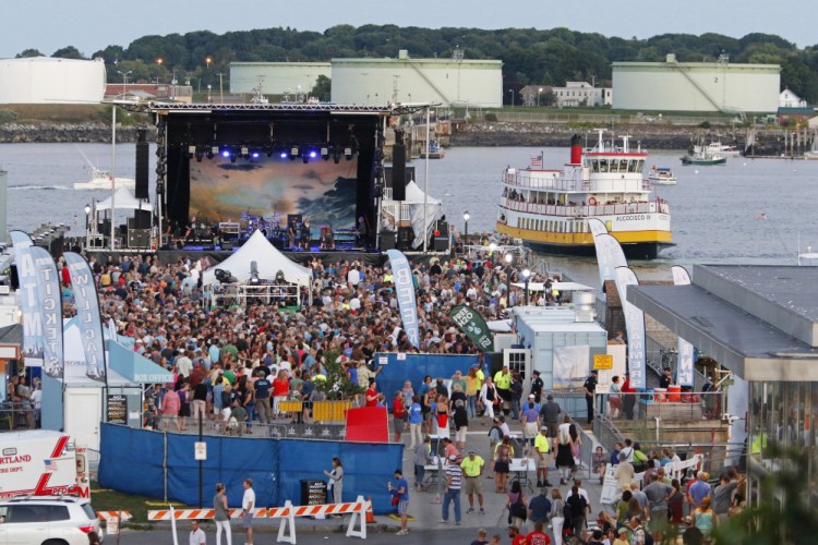 Waterfront Concerts, which stages shows on the Maine State Pier, adopted a clear-bag policy last year as a security measure. People were told they could bring in items only in clear plastic bags.