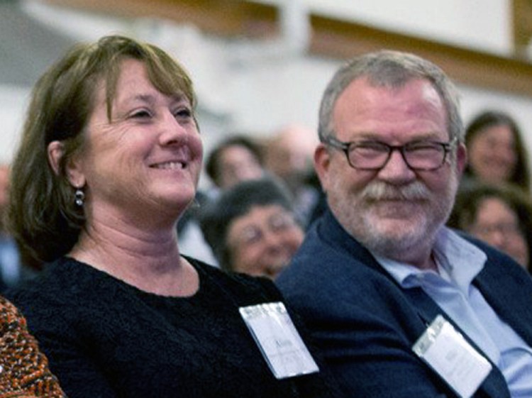 Alison Grott Bonney and Michael Bonney, 1980 Bates College graduates, gave the college $10 million last year, and now have donated a record $50 million.