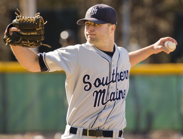 Tyler Leavitt has bolstered the University of Southern Maine pitching staff after missing a season because of Tommy John surgery. He takes a 4-0 record to the NCAAs.