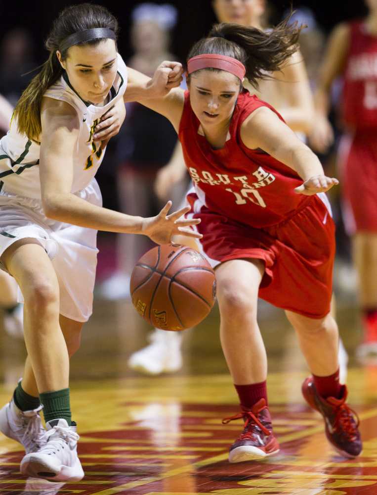Whether it was applying defensive pressure, boxing out or just hustling, Lydia Henderson was a complete player for South Portland.