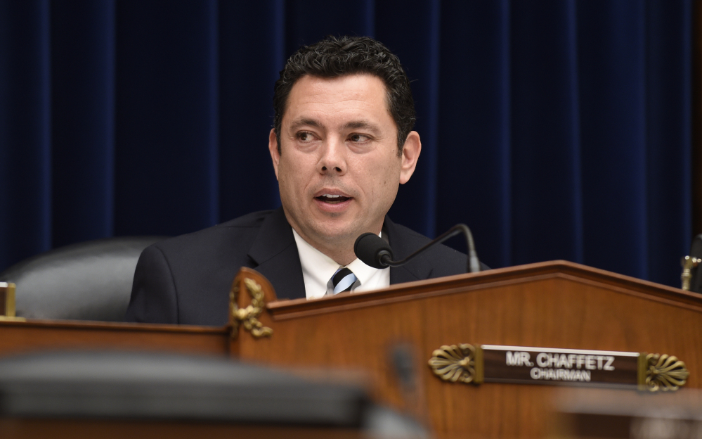 U.S. Rep. Jason Chaffetz, R-Utah, shown in 2016, intends to leave Congress on June 30, he announced Thursday.