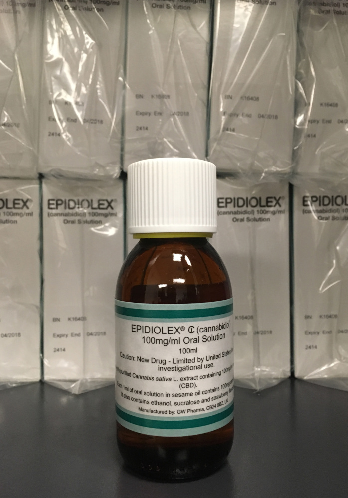 GW Pharmaceuticals' Epidiolex, a medicine made from marijuana, but without TCH, appears to help children with seizures.
Associated Press/Kathy Young