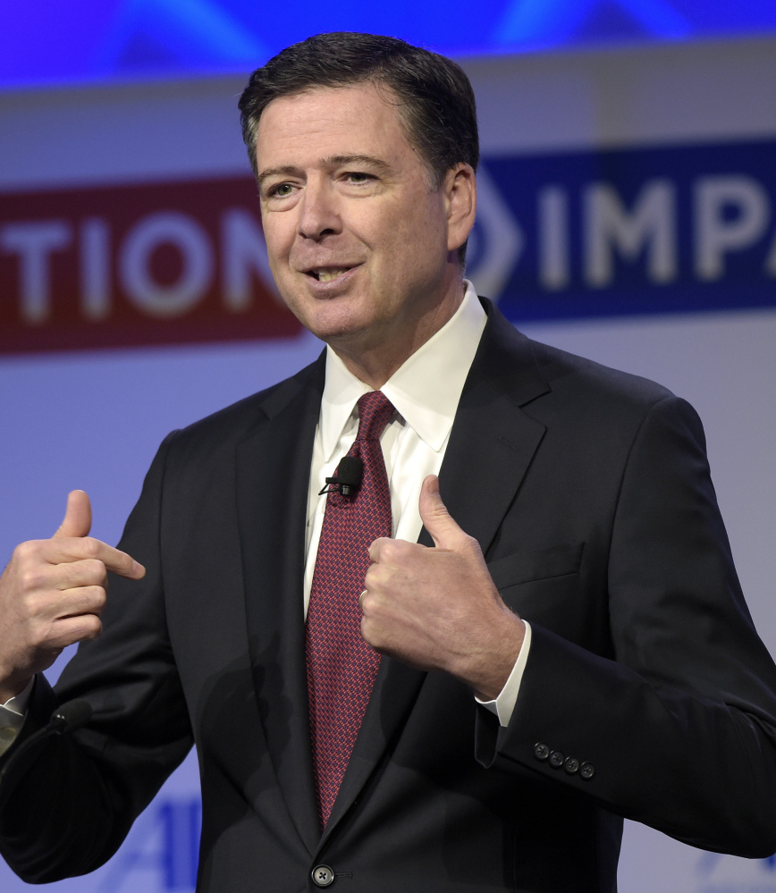 Former FBI Director James Comey might have been fooled into speaking about Hillary Clinton's emails by Russian propaganda.