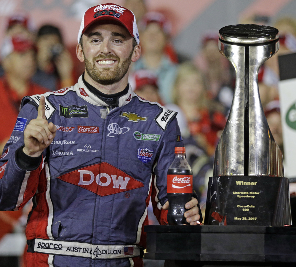 Austin Dillon has heard a lot of talk from critics who don't think he deserves to drive the No. 3 car made famous by Dale Earnhardt. Dillon showed Sunday, with his win at the Coca Cola 600, he is worthy of high praise.