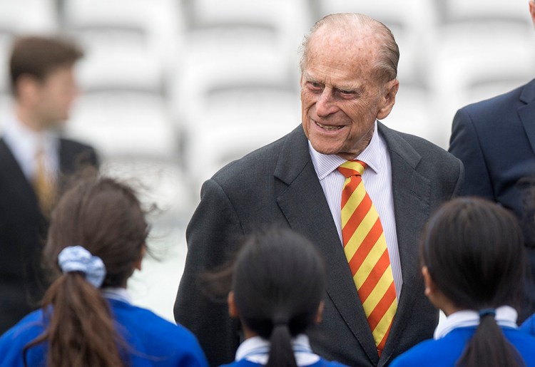 Britain's Prince Philip, the Duke of Edinburgh, visits  Lord's Cricket Ground in London on Wednesday. Buckingham Palace said Philip will continue heading numerous charitable organizations but, beginning in the fall, will not play an active role attending engagements.