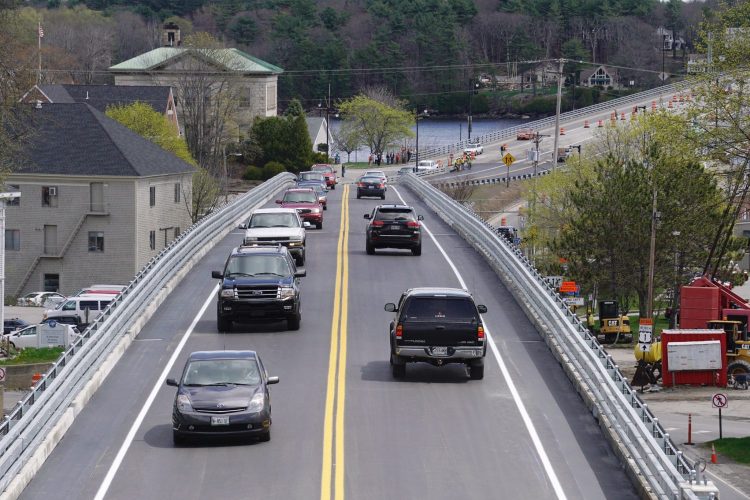 The Bath Viaduct reopened to traffic Wednesday, nearly a month ahead of schedule.