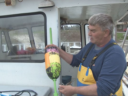Addison lobsterman Adrian Batson's buoy is found in France.