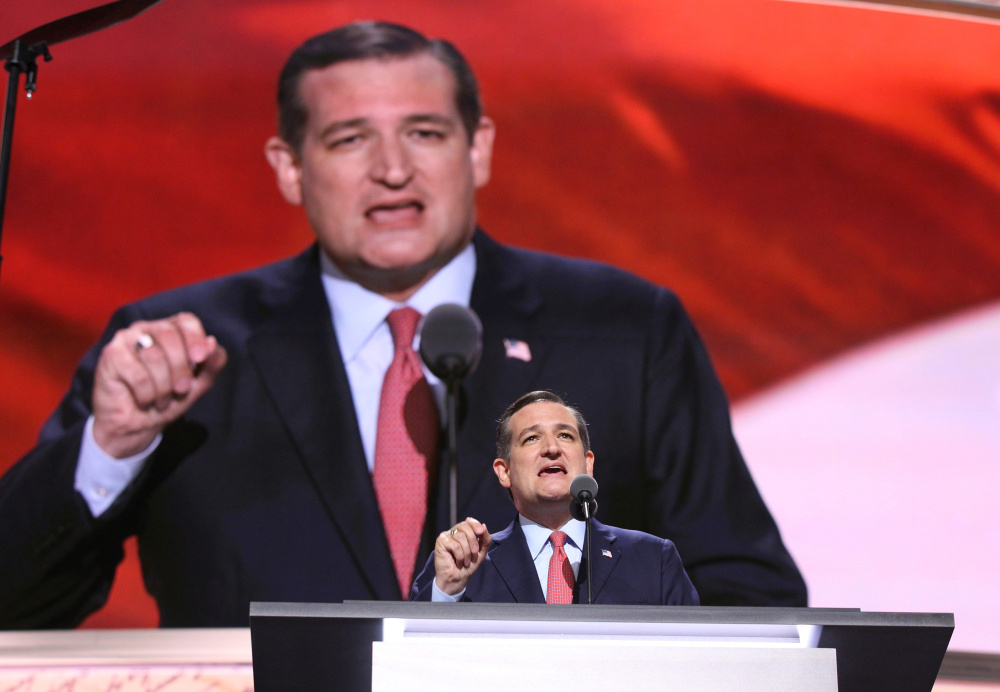 Sen. Ted Cruz, R-Texas, was among the group of eight House members and two senators – all Republican – who attended the Club for Growth's annual winter economic conference.