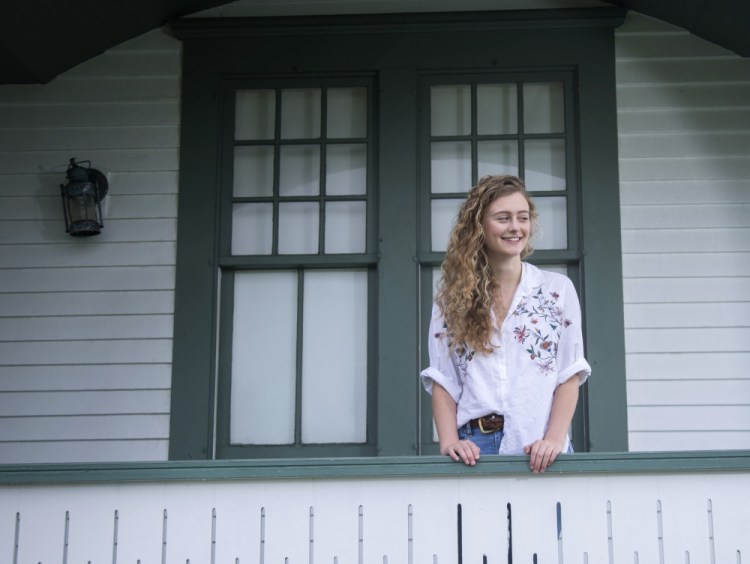 "I've really come to value dialogue and community," says 18-year-old Natalie Gale about her support-building experiences at Cape Elizabeth High School.
