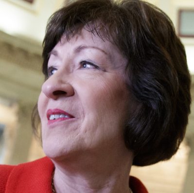 Sen. Susan Collins says "Maine is a rural state that has a large low-income population ... that could benefit from Medicaid expansion."