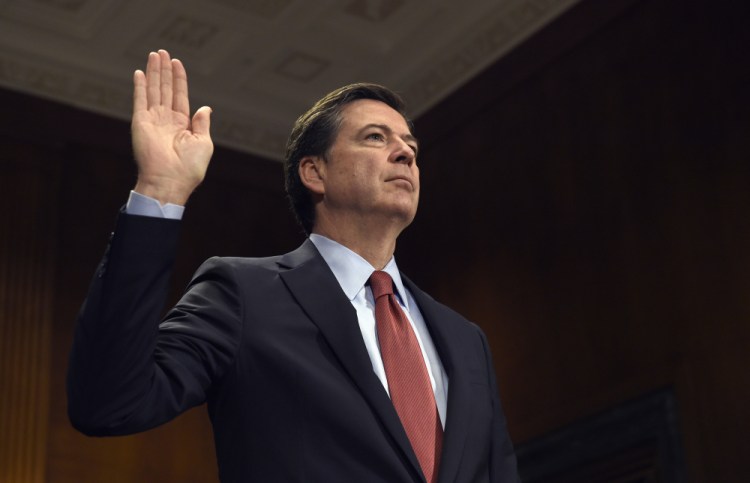 Former FBI Director James Comey, shown in 2015, has experience testifying in front of congressional committees – and taking political heat from lawmakers.
