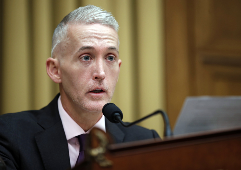 Rep. Trey Gowdy, R-S.C., has been tapped to lead the powerful House Oversight and Government Reform Committee after Chairman Jason Chaffetz leaves Congress at the end of June.