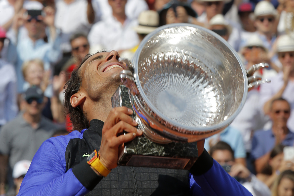 Rafael Nadal said he had doubts in the three years he went without a Grand Slam title, but he was back to his dominating ways at the French Open, winning for the 10th time.