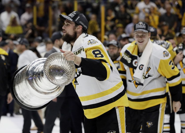 One of the less heralded Pittsburgh Penguins, low-scoring defenseman Brian Dumoulin still played a major role and can again bring the Stanley Cup back to Biddeford.