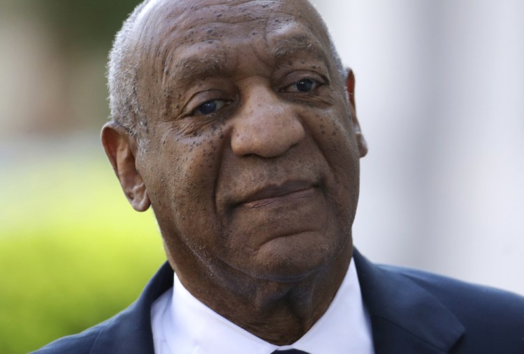 Bill Cosby arrives for his sexual assault trial Tuesday at the Montgomery County Courthouse in Norristown, Pa.
