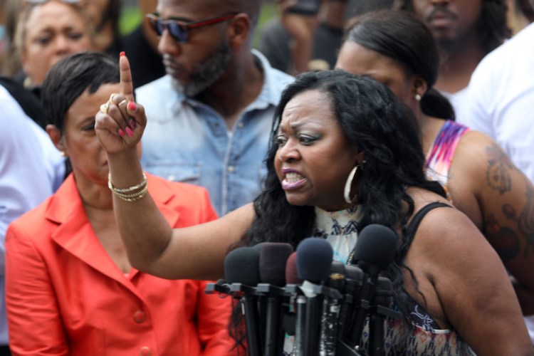 Valerie Castile, the mother of Philando Castile, speaks Friday about the acquittal of Officer Jeronimo Yanez in the fatal shooting of Castile last summer. "The fact in this matter is that my son was murdered," she said.