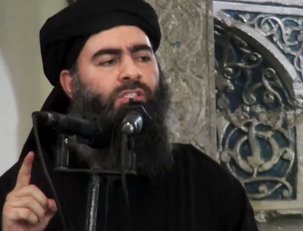 The Russian military says it may have killed Islamic State leader Abu Bakr al-Baghdadi in an airstrike.