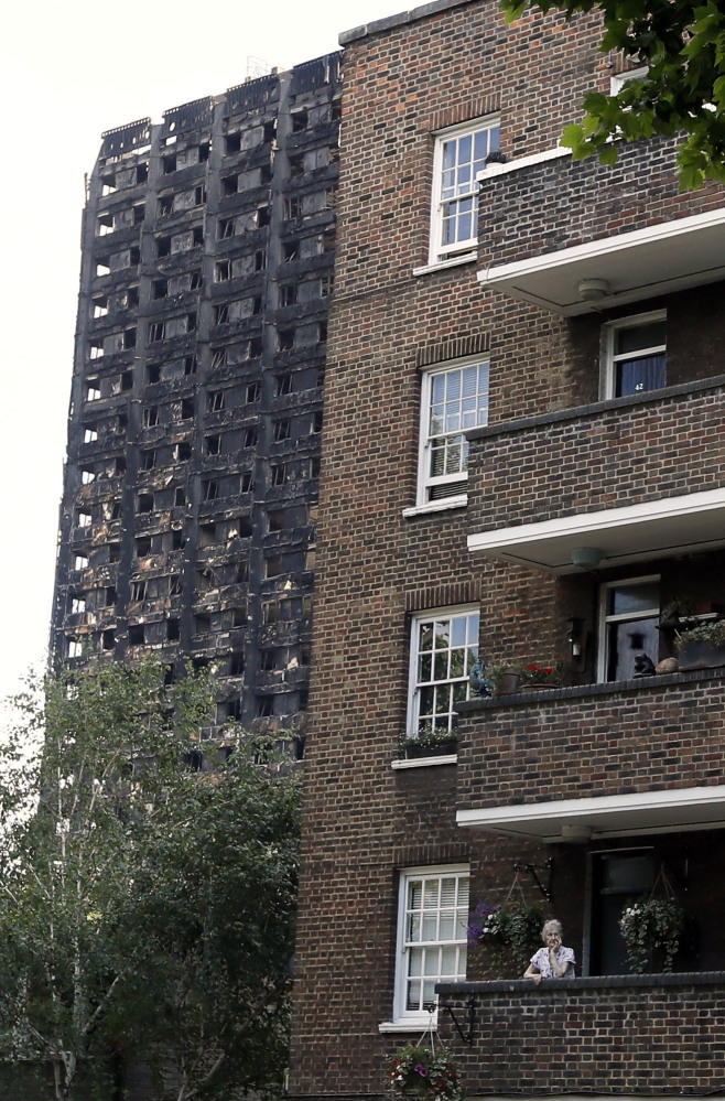 The fire that burned through Grenfell Tower in London has been blamed on newly installed exterior panels.