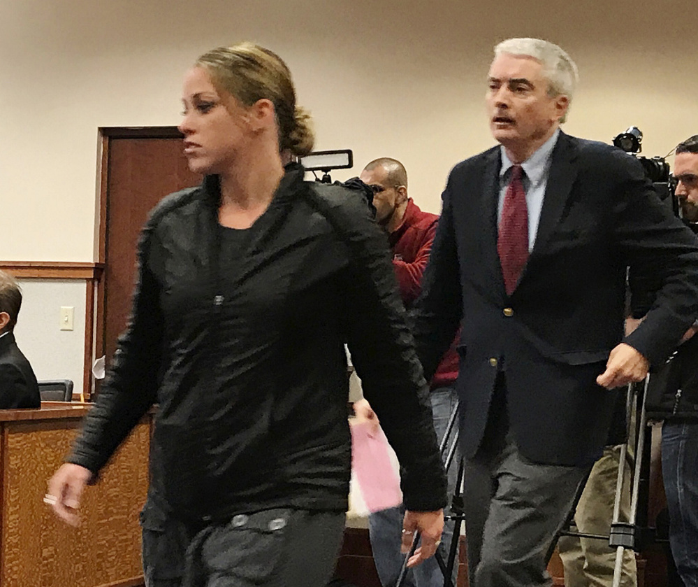 Hillary McLellan pleaded not guilty on Tuesday to a felony theft charge. She allegedly took $10,5000 for non-existent cancer treatments.