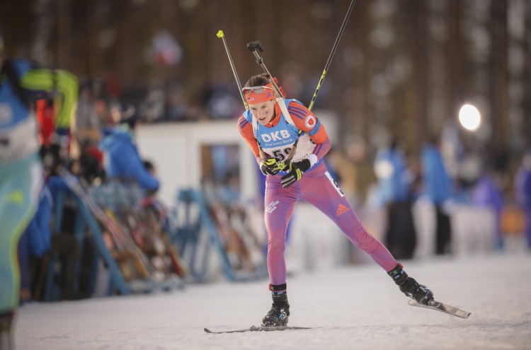 Clare Egan is currently ranked second in the United States among women and almost a shoo-in to be among the five female biathletes selected for the U.S. Olympic Team.