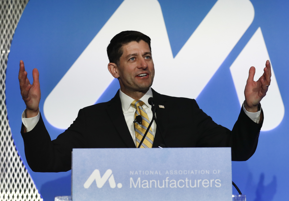 House Speaker Paul Ryan of Wisconsin still maintains that Republicans in Congress will reform the entire tax code rather than just passing a tax cut.