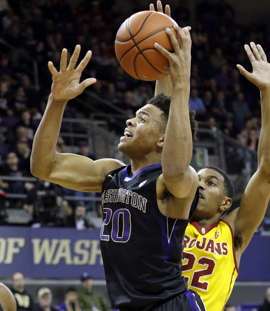 Markelle Fultz, who averaged more than 23 points per game in his one season at the University of Washington, was drafted by the 76ers with the No. 1 overall pick.