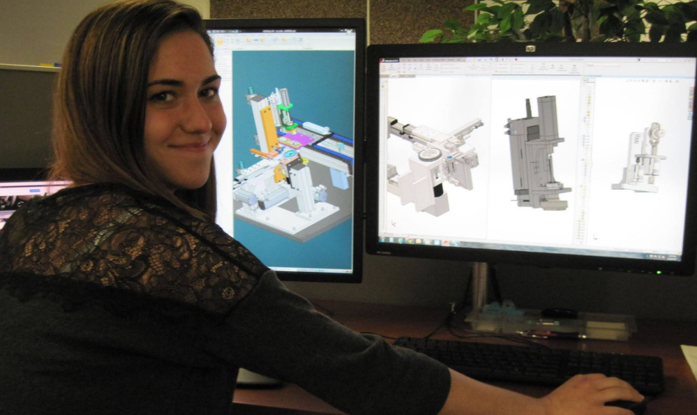 Lily Williams,  a graduate of Biddeford Regional Center of Technology's Engineering and Architectural Design class, was named to the U.S. Presidential Scholars Program in 2016.