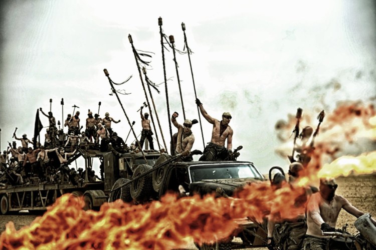 In the "Mad Max" franchise, roving clans fight over gasoline and water on a poisoned Earth.