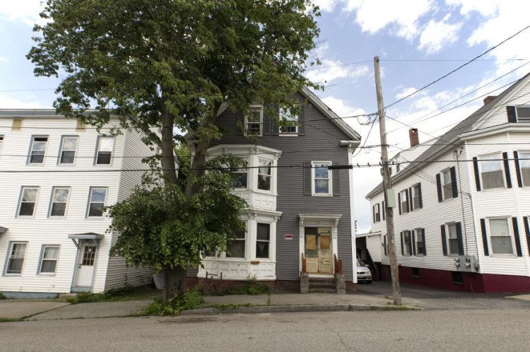 The multifamily home at 31 East Oxford St. in Portland's East Bayside neighborhood has been deemed a "disorderly" house by the city and tenants have been evicted because of alleged inaction by the property's landlord, Clark Stephens.