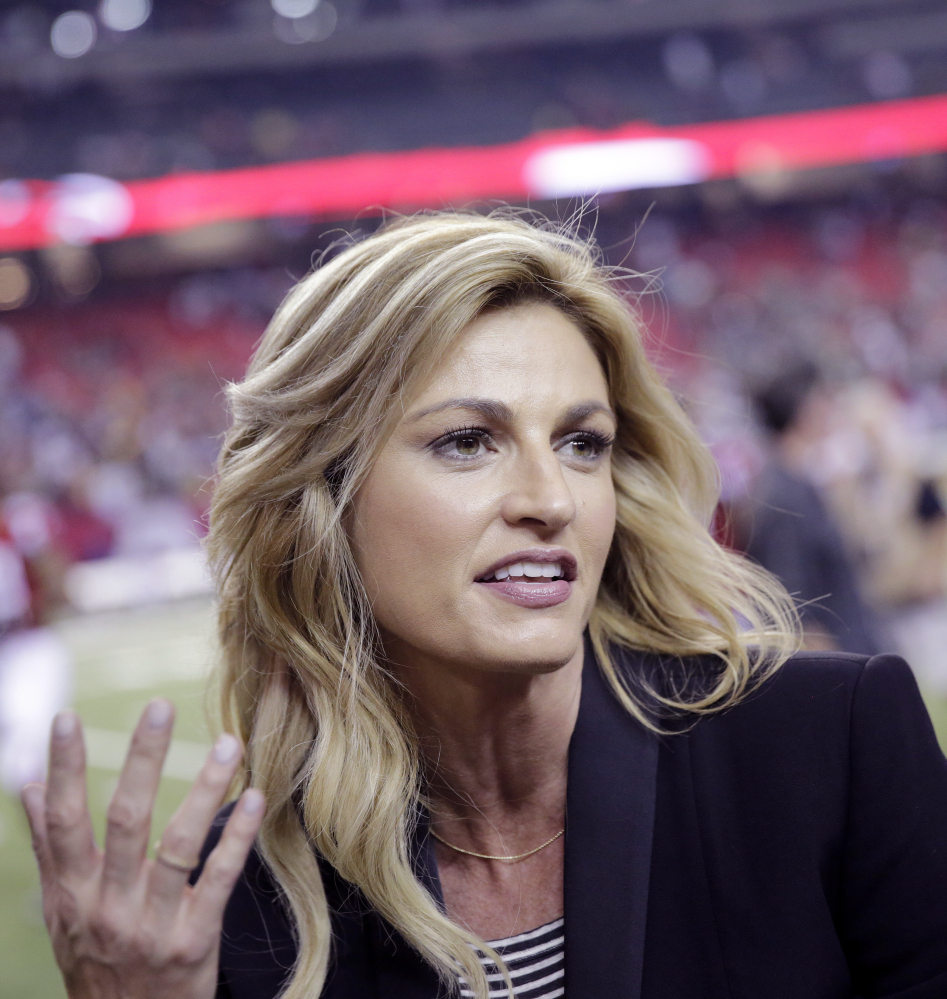 Erin Andrews, a sports broadcaster and "Dancing with the Stars" co-host, married Jarret Stoll over the weekend.