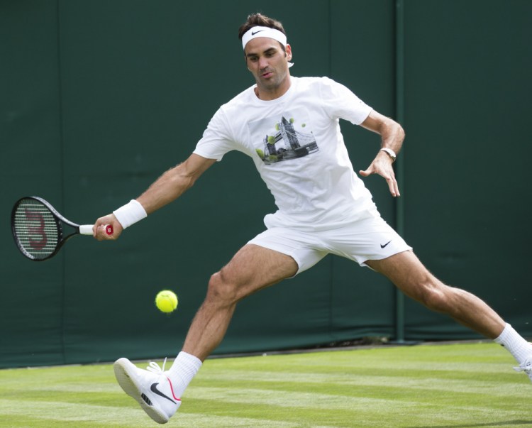 Roger Federer may be closing in on his 36th birthday, but he's in strong form again heading into a quest for his eighth title at Wimbledon, including a championship in the Australian Open in January.