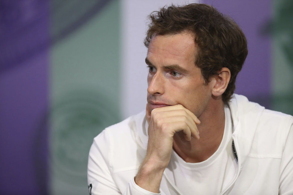 Andy Murray has been injured and inconsistent this season and has a lot on his mind heading into Wimbledon, where he begins his title defense Monday.