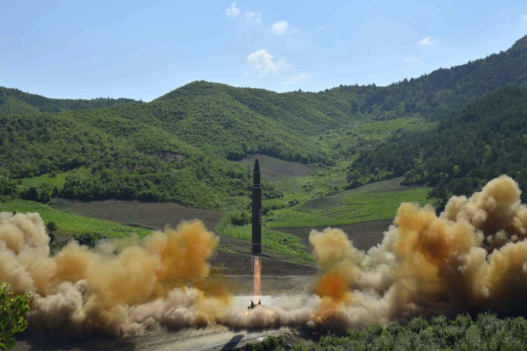 The launch of what was said to be a Hwasong-14 intercontinental ballistic missile from North Korea on Tuesday is seen as a potential game-changing move.