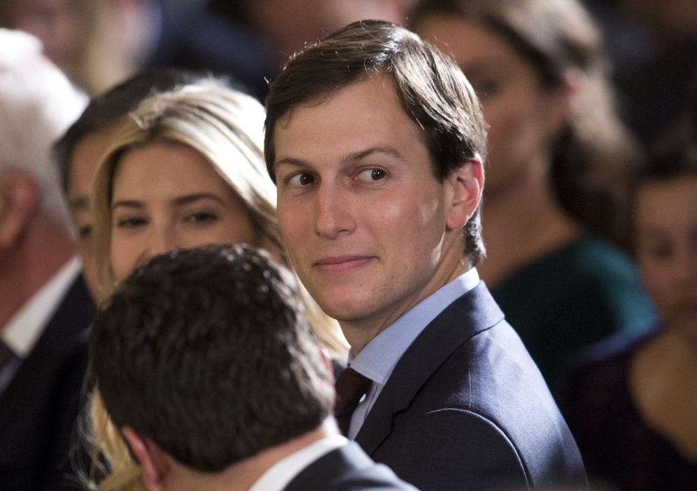 Senior adviser to President Trump Jared Kushner, along with Donald Trump Jr. and then-campaign chair Paul Manafort met with an attorney with ties to the Kremlin shortly after the elder Trump secured the Republican nomination, according to reports.