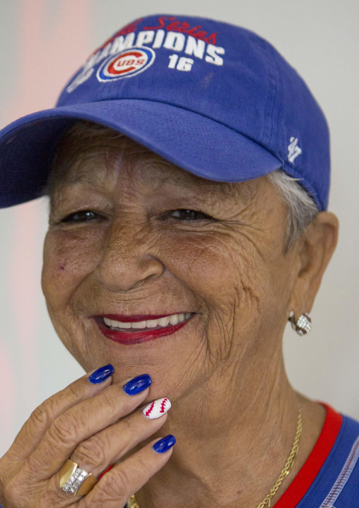 Jean Marie Tidbit Carrino, 62, drove to Miami from St. Louis to attend Tuesday night's All-Star Game. Carrino, a Cubs fanatic, will have attended 55 consecutive All-Star Games since she was 8.