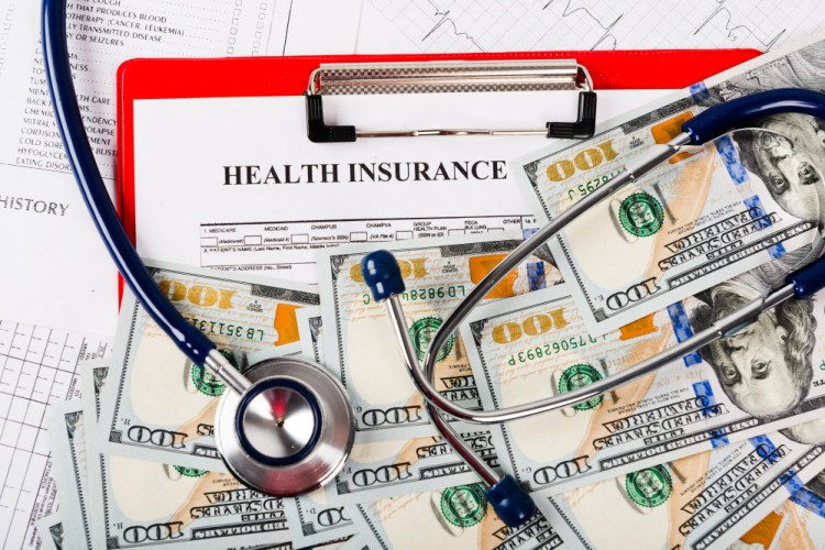 With health insurers covering an ever-shrinking share of medical costs, out-of-pocket expenses for people with employer-provided insurance have jumped over 50 percent since 2010.