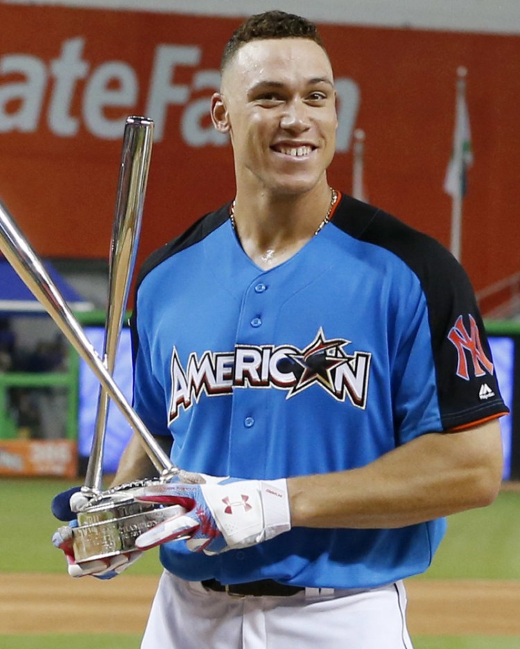 The Yankees' Aaron Judge won Monday's All-Star Home Run Derby. Next up: Mark McGwire's record for homers by a rookie?