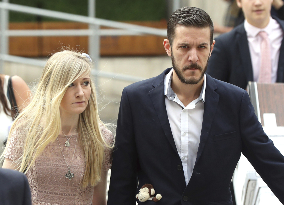 The parents of Charlie Gard, Connie Yates and Chris Gard, returned to a court in London on Thursday, hoping for a fresh analysis of their wish to take their son to the United States for medical treatment.