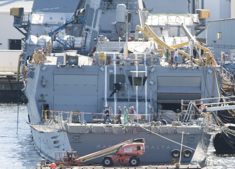 At the urging of U.S. Reps. Chellie Pingree and Bruce Poliquin, the House approved a version of the defense spending bill that shields Bath Iron Works from absorbing all increased costs related to a new kind of radar system. Without the amendment sponsored by the Maine representatives, BIW would have had to absorb the cost of the advanced radar system in two Arleigh Burke destroyers it is building on a fixed-price basis. With the amendment, BIW can build the first destroyer with the existing radar system, and the second can be built with the advanced system, but the cost will be shared by the Navy and the shipyard.