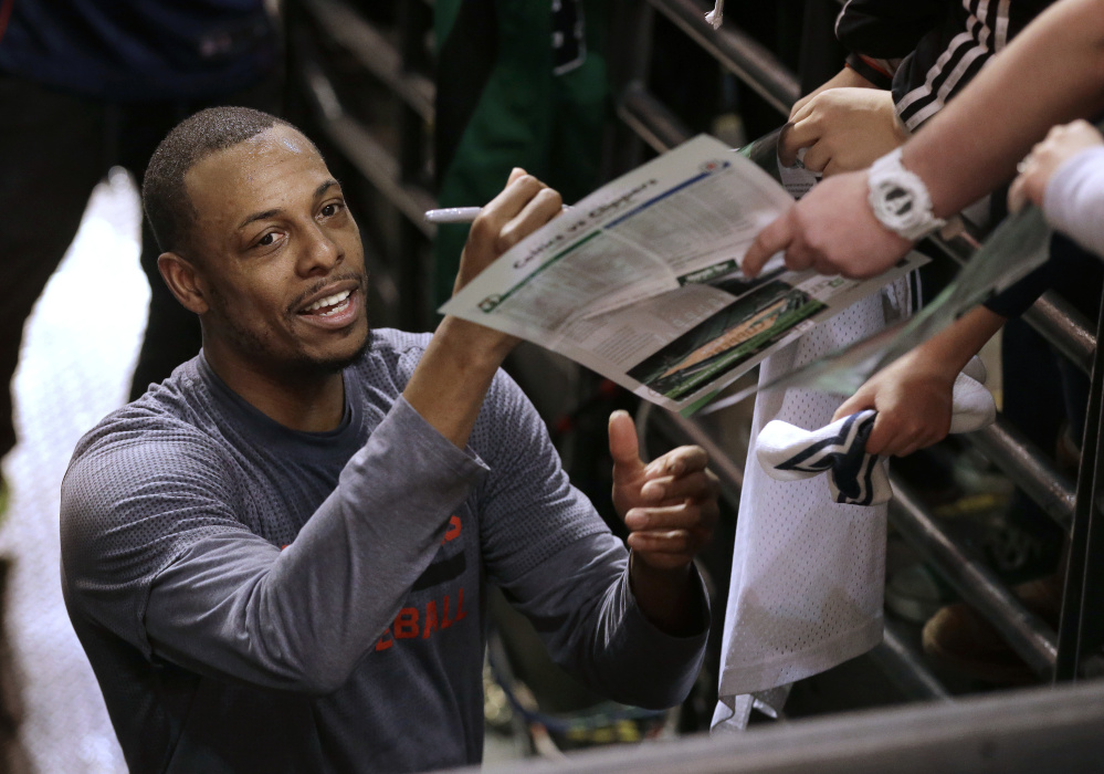 Paul Pierce spent 15 seasons with the Celtics before being traded to Brooklyn in 2013. He signed with the Celtics on Monday so he could retire with the team.