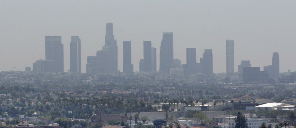 The House passed a Republican-backed bill Tuesday to delay by eight years implementation of Obama-era cuts in smog-causing pollutants such as those blanketing Los Angeles in 2006. Ground-level ozone causes thousands of deaths a year.