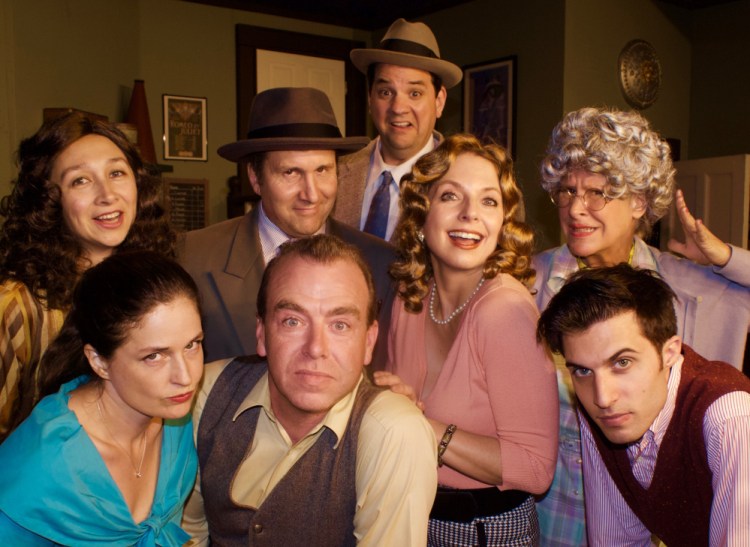 The Originals cast members are giving the showbiz farce "Moon Over Buffalo" a fast-paced hilarious run in Bar Mills.