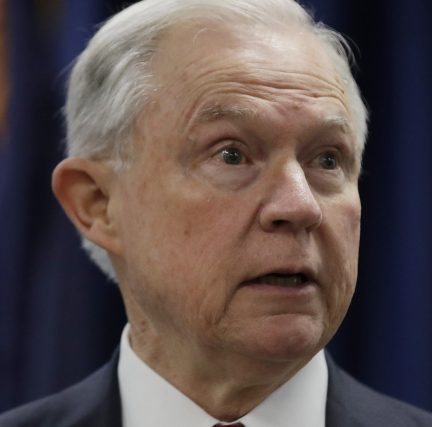 President Trump took a new swipe at Attorney General Jeff Sessions Monday, referring to him in a tweet as "beleaguered" and wondering why Sessions isn't digging into Hillary Clinton's alleged contacts with Russia.