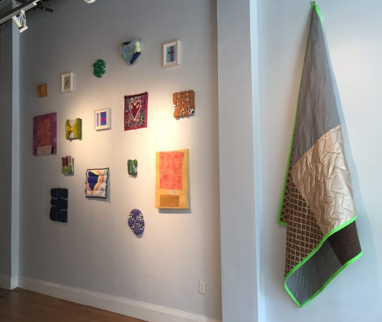 A grouping in "Selvedge" at Able Baker Contemporary in Portand.