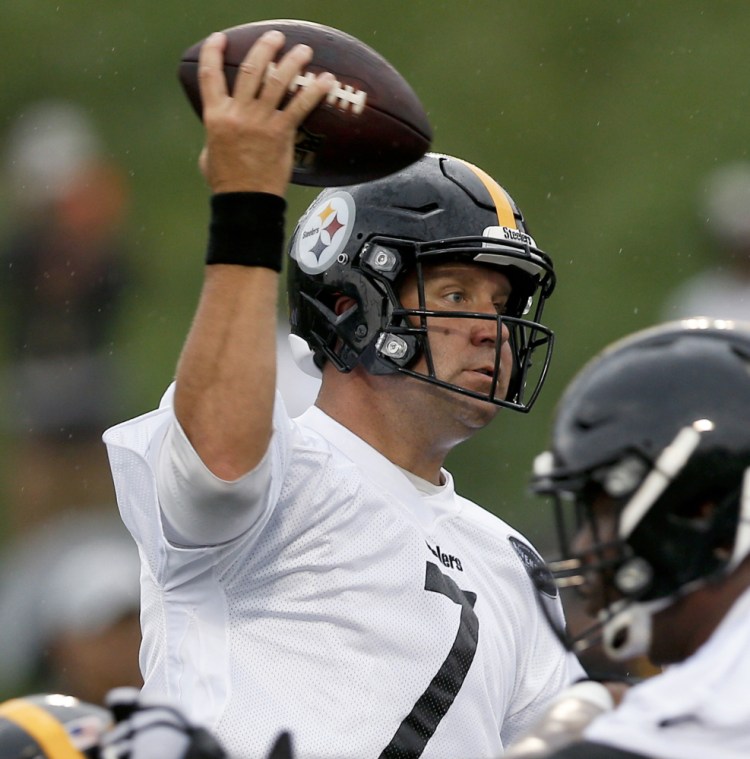 Pittsburgh Steelers quarterback Ben Roethlisberger says his family eventually will be a motivating force in his decision to retire, but it won't happen this season, his 14th with the team.