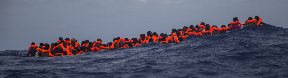 Sub-Saharan migrants awaiting rescue in the Mediterranean would be picked up and sent home by Generation Identity.
